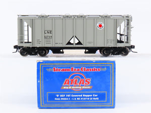 O Scale 2-Rail Atlas 9354-1 LNE Lehigh New England 2-Bay Covered Hopper #12710