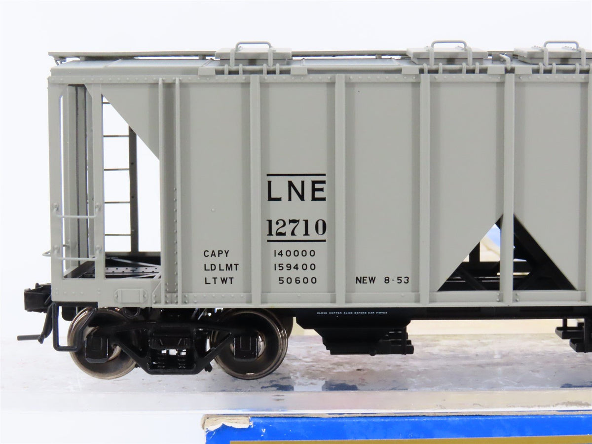 O Scale 2-Rail Atlas 9354-1 LNE Lehigh New England 2-Bay Covered Hopper #12710