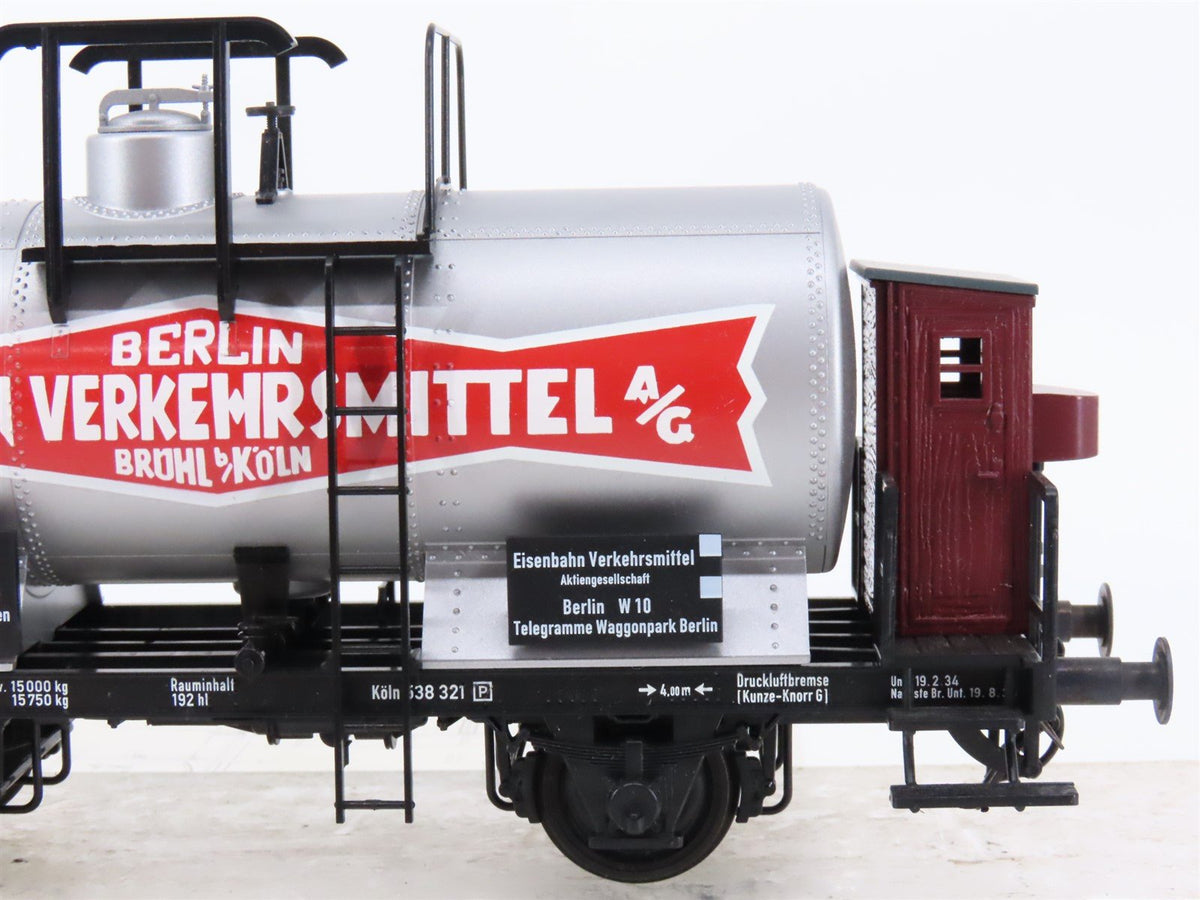 O Scale 2-Rail O Scale Models 48021 EVA Eisenbahn Verkehrsmittel Tank Car 538321