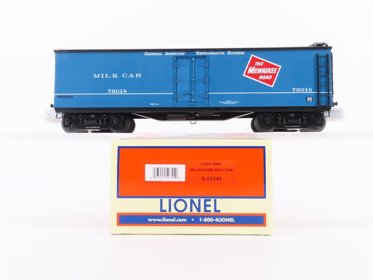 O Gauge 3-Rail Lionel #6-52344 LCCA 2004 MILW Milwaukee Road Milk Car #79018