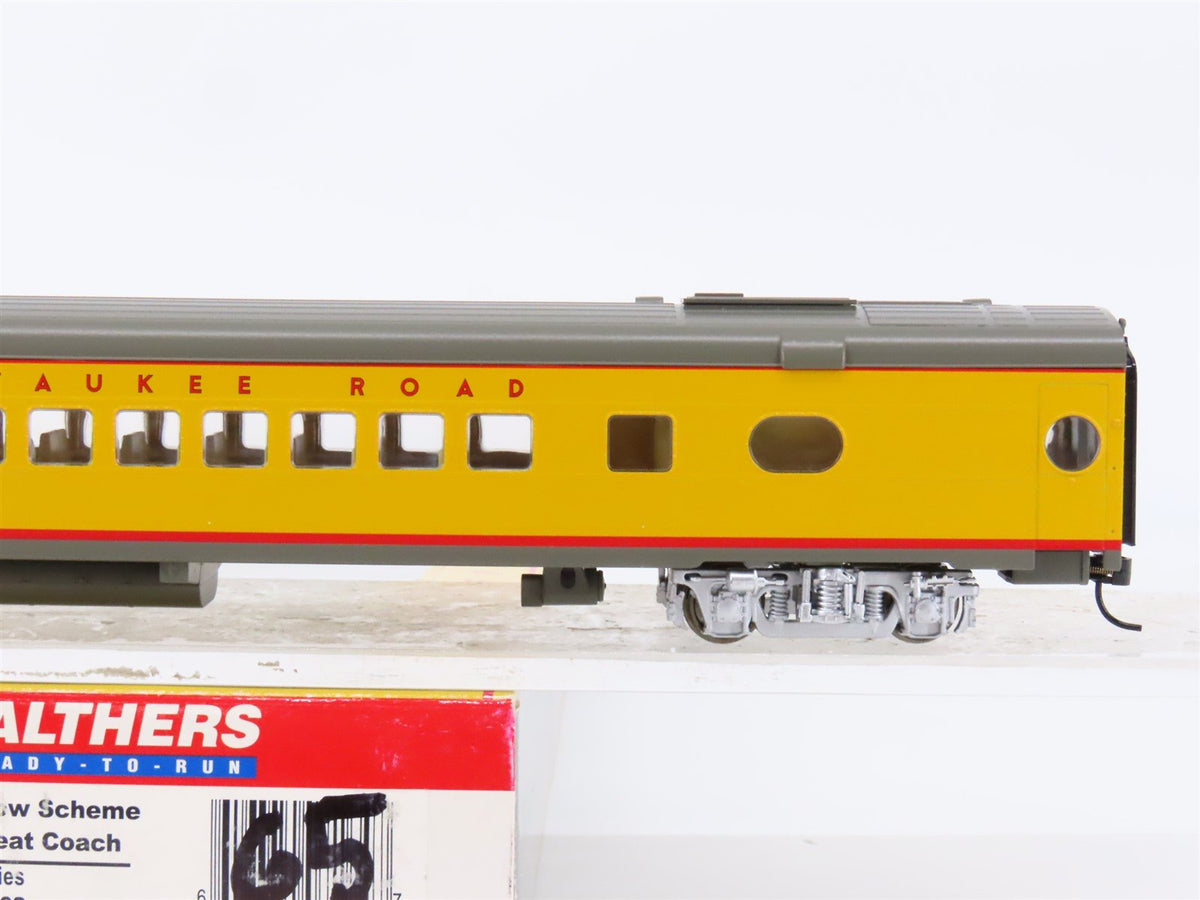 HO Scale Walthers 932-9302 MILW The Milwaukee Road 52-Seat Coach Passenger Car