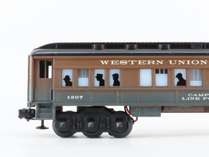 O Gauge 3-Rail Lionel #6-19994 LRRC Western Union Baby Madison Camp Car #1307