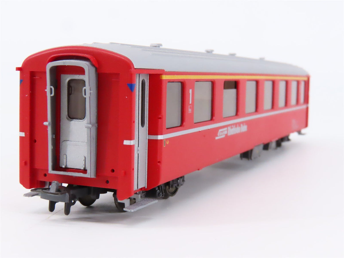 HOm Scale Bemo 3252 159 RhB Rhätische Bahn 1st Class Coach Passenger Car #A1249