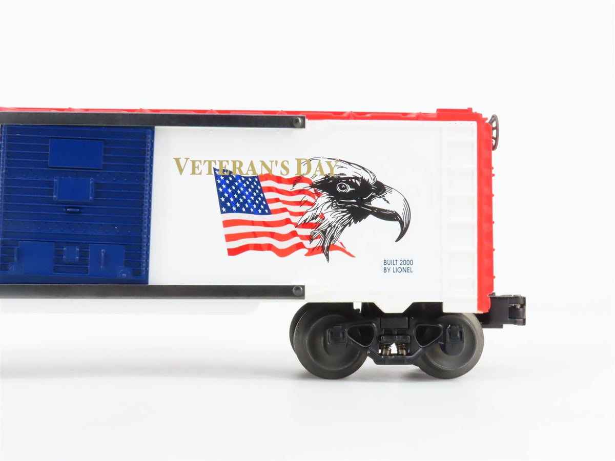 O Gauge 3-Rail Lionel #6-26724 Veteran&#39;s Day Single Door Box Car #9700