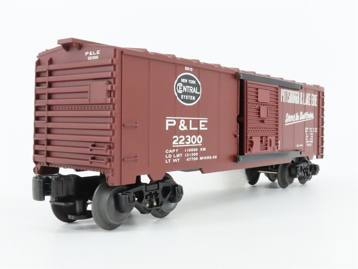 O Gauge 3-Rail Lionel #6-39239 NYC P&amp;LE 6565 &quot;Serves the Steel Centers&quot; Box Car