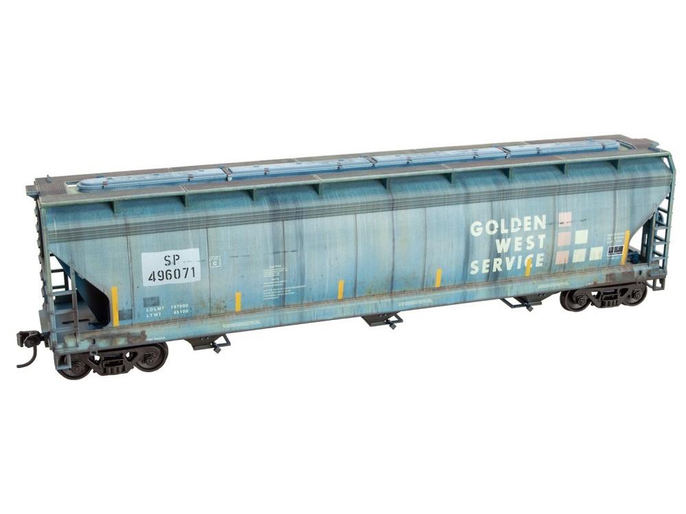 HO Accurail/Micro-Trains MTL Kit 2000-002 UP/ex-SP/GWS 3-Bay Hopper - Weathered