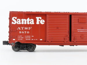 O Gauge 3-Rail Lionel #6-27218 ATSF Santa Fe Double Door Box Car #9870