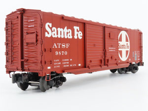 O Gauge 3-Rail Lionel #6-27218 ATSF Santa Fe Double Door Box Car #9870