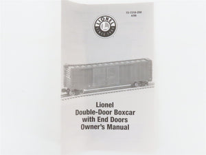 O Gauge 3-Rail Lionel #6-27218 ATSF Santa Fe Double Door Box Car #9870