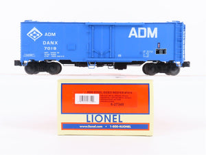 O Gauge 3-Rail Lionel #6-27349 DANX ADM Steel Sided Reefer #7019