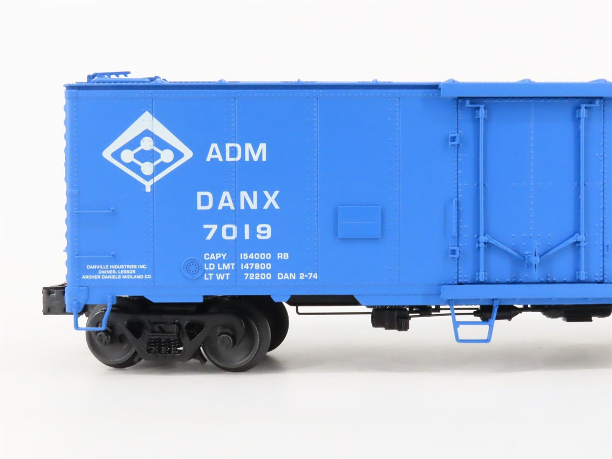 O Gauge 3-Rail Lionel #6-27349 DANX ADM Steel Sided Reefer #7019