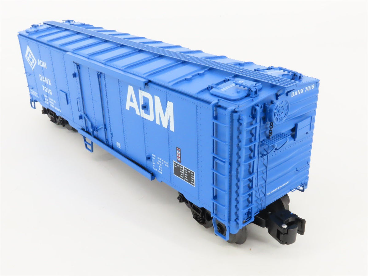 O Gauge 3-Rail Lionel #6-27349 DANX ADM Steel Sided Reefer #7019