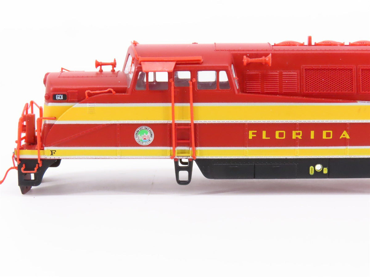 HO Scale Proto 2000 8355 FEC Florida East Coast EMD BL2 Diesel #601 - BAD GEARS