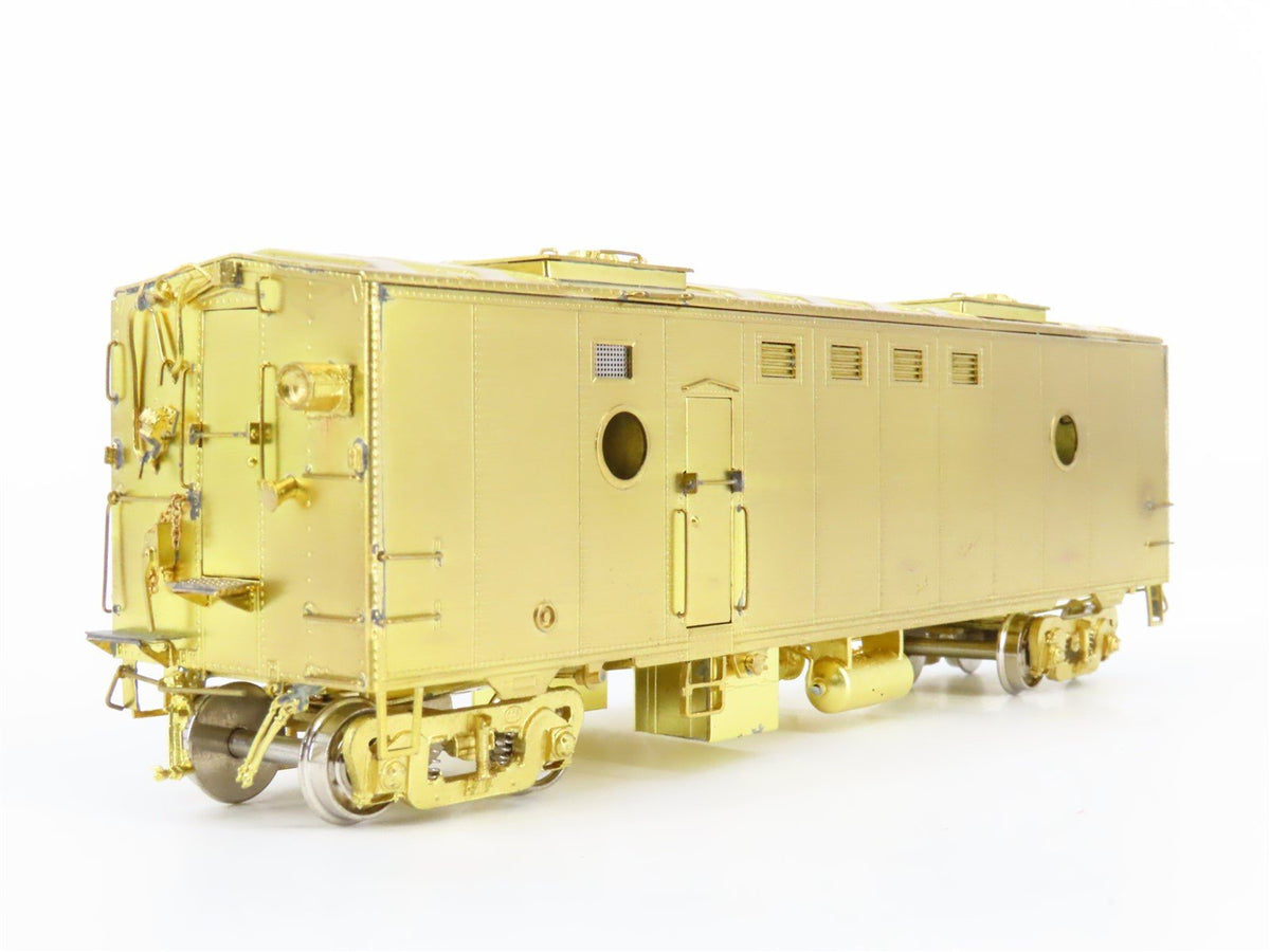 HO Scale Overland Models OMI3102 Unlettered CN Steam Heater Car BRASS