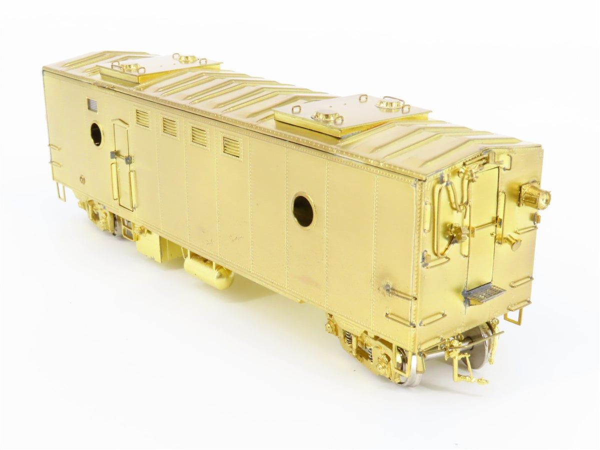 HO Scale Overland Models OMI3102 Unlettered CN Steam Heater Car BRASS