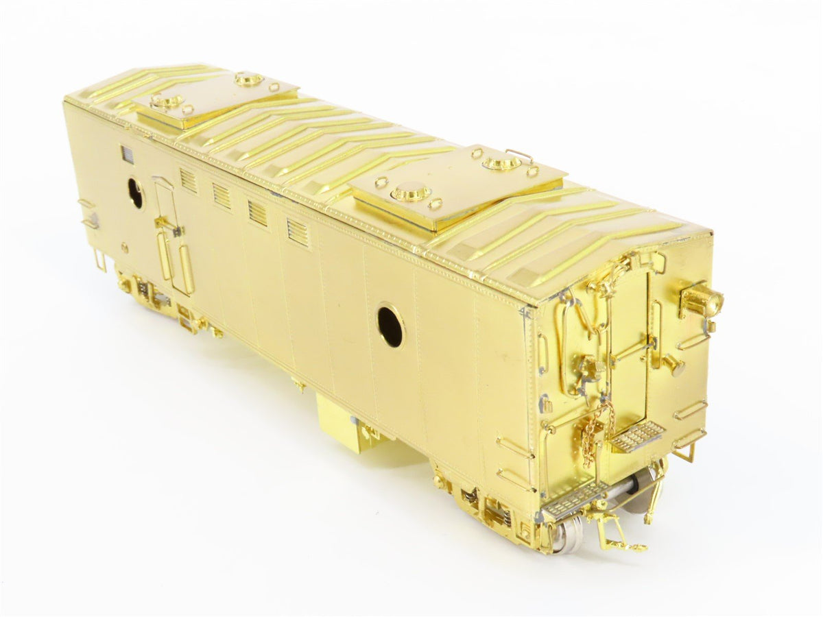 HO Scale Overland Models OMI3102 Unlettered CN Steam Heater Car BRASS