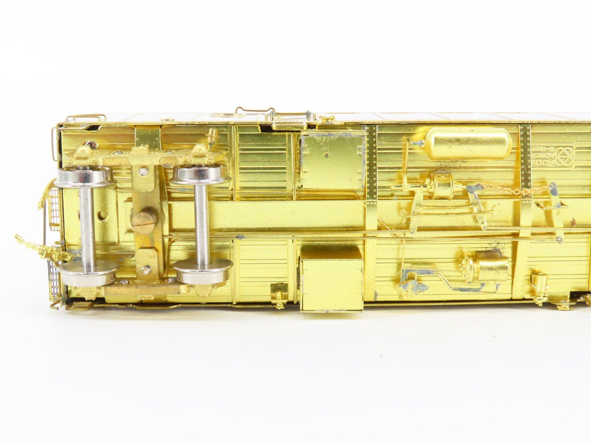 HO Scale Overland Models OMI3102 Unlettered CN Steam Heater Car BRASS