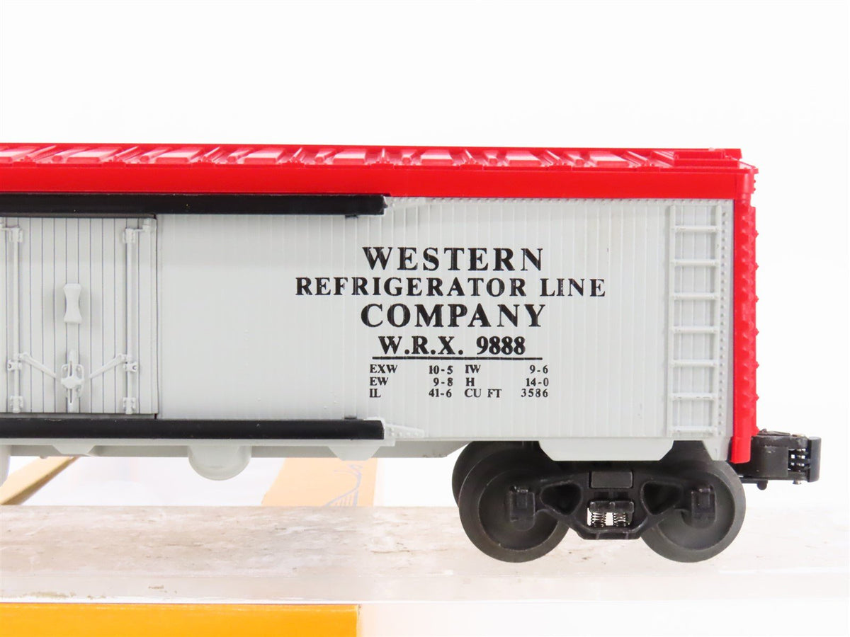 O Gauge 3-Rail Lionel 6-9888 WRX Green Bay &amp; Western Reefer #9888