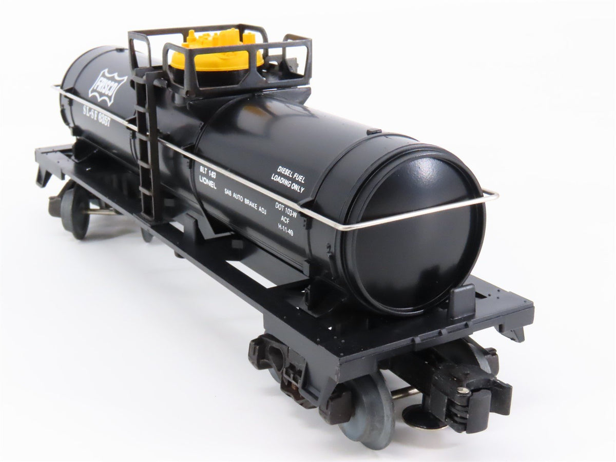 O Gauge 3-Rail Lionel 6-6357 SL-SF Frisco Single Dome Tank Car #6357