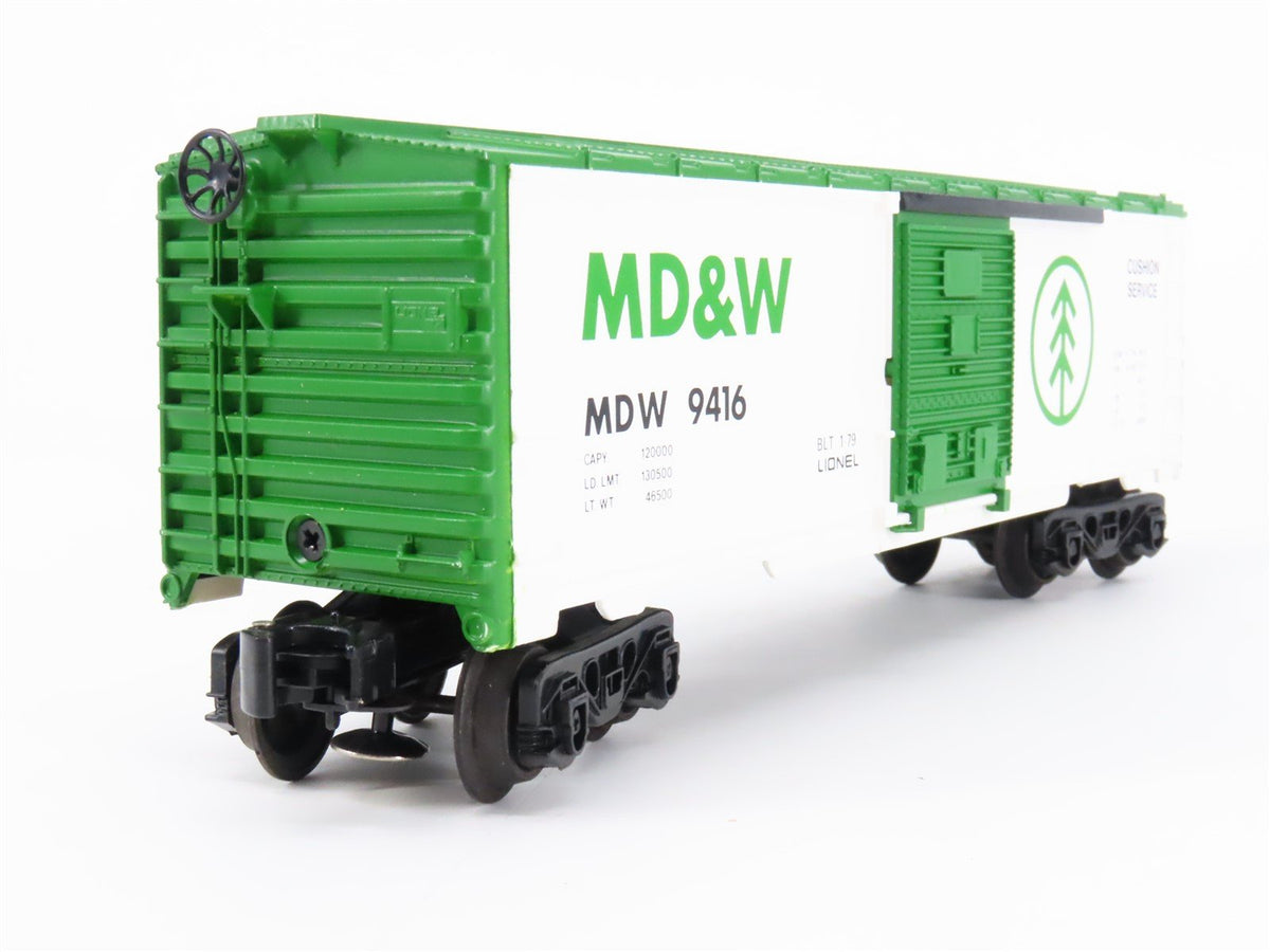 O Gauge 3-Rail Lionel 6-9416 MDW Minnesota Dakota &amp; Western Box Car #9416