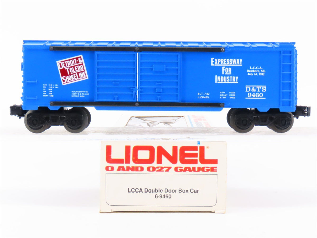 O Gauge 3-Rail Lionel 6-9460 D&amp;TS Detroit &amp; Toledo Shoreline LCCA Box Car #9460