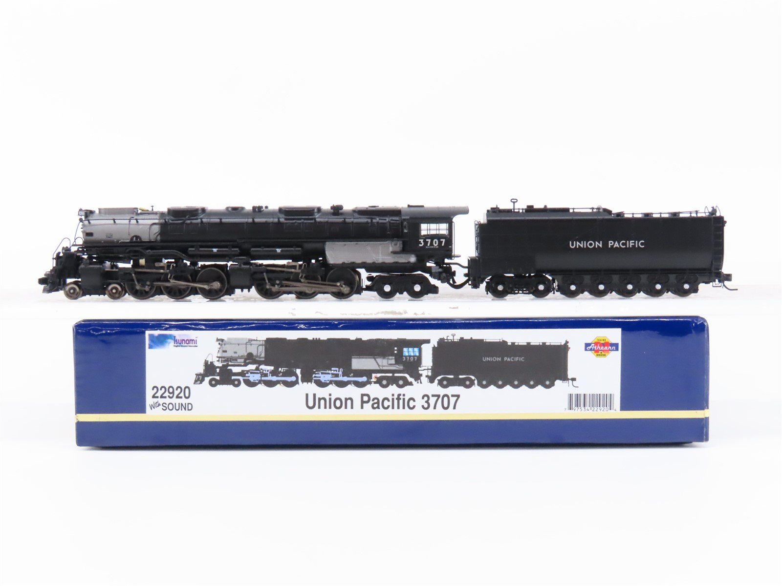 N Scale Athearn 22920 UP Union Pacific 4 6 6 4 Steam Locomotive 3707 Model Train Market