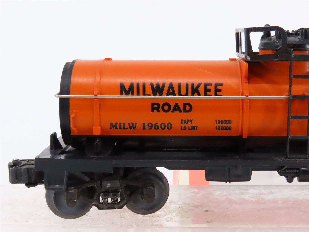 O Gauge 3-Rail Lionel 6-19600 MILW Milwaukee Road Single Dome Tank Car #19600