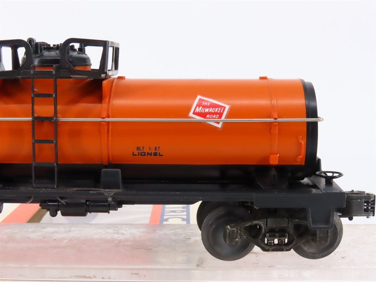 O Gauge 3-Rail Lionel 6-19600 MILW Milwaukee Road Single Dome Tank Car #19600