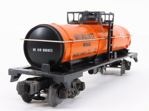 O Gauge 3-Rail Lionel 6-19600 MILW Milwaukee Road Single Dome Tank Car #19600