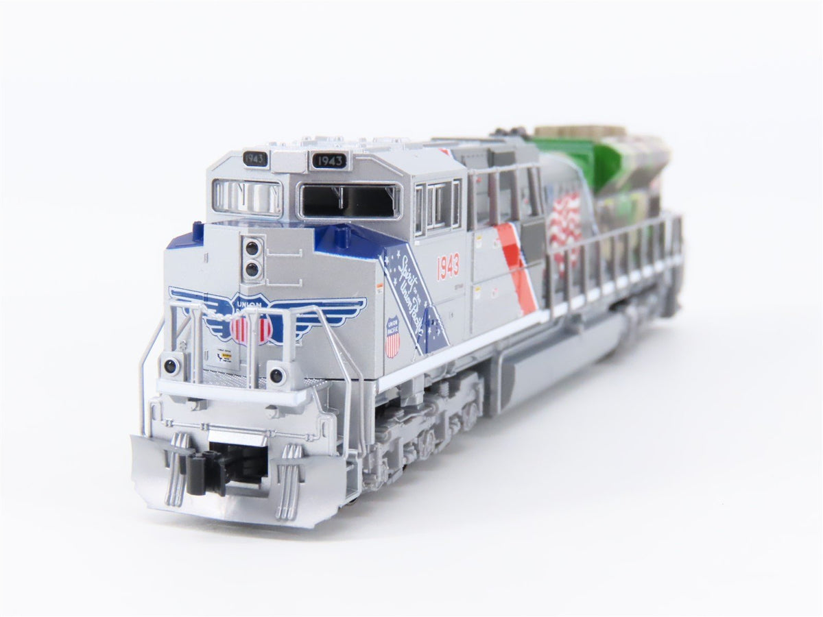 N Scale KATO 176-1943 UP &quot;Support Our Troops&quot; SD70ACe Diesel Locomotive #1943