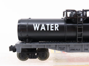 O Gauge 3-Rail Lionel 6-16390 Lionelville Fire Rescue Flat Car #16390 w/ Tank