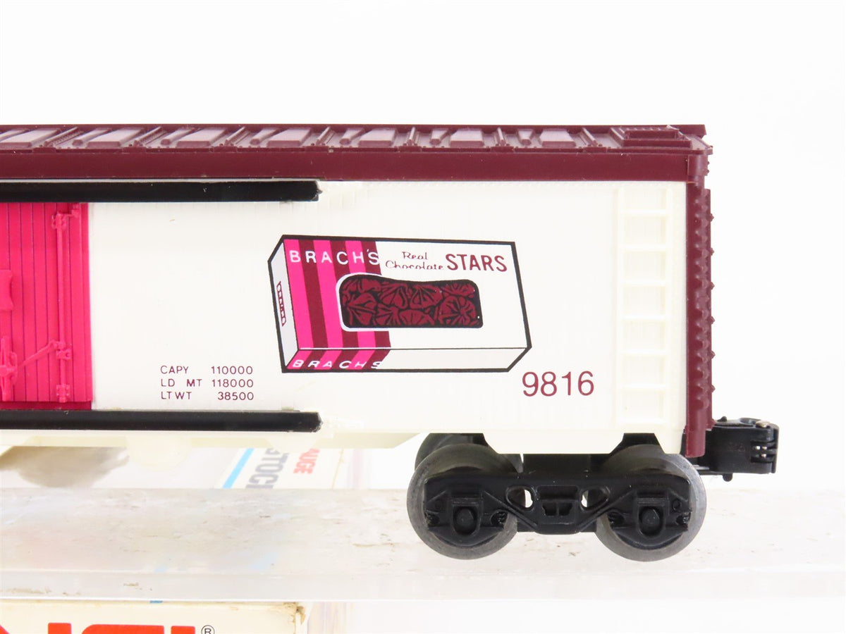 O Gauge 3-Rail Lionel 6-9816 Brach&#39;s Candies Billboard Reefer #9816