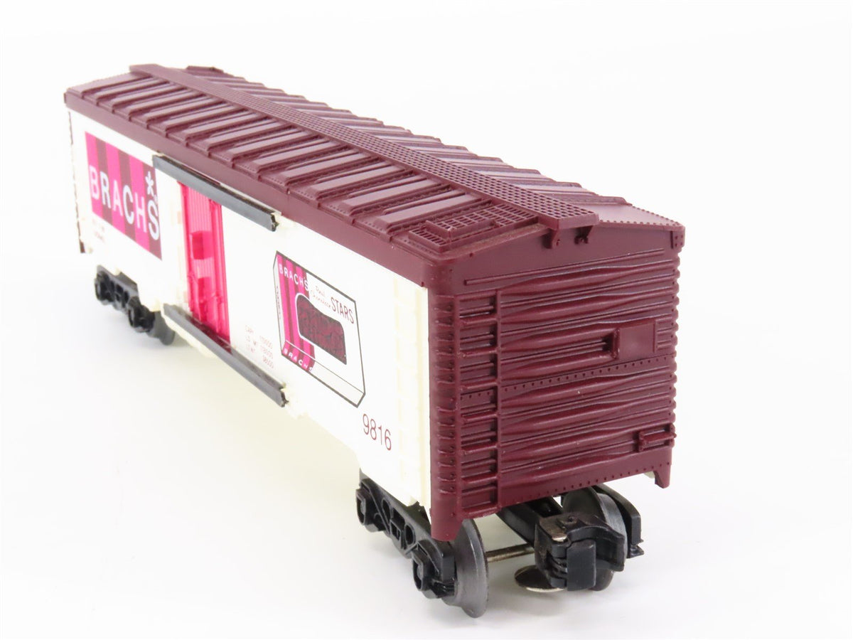 O Gauge 3-Rail Lionel 6-9816 Brach&#39;s Candies Billboard Reefer #9816