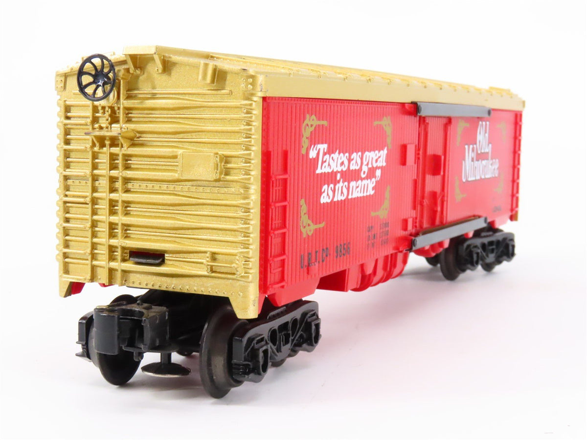 O Gauge 3-Rail Lionel 6-9856 URTC Old Milwaukee Beer Reefer #9856