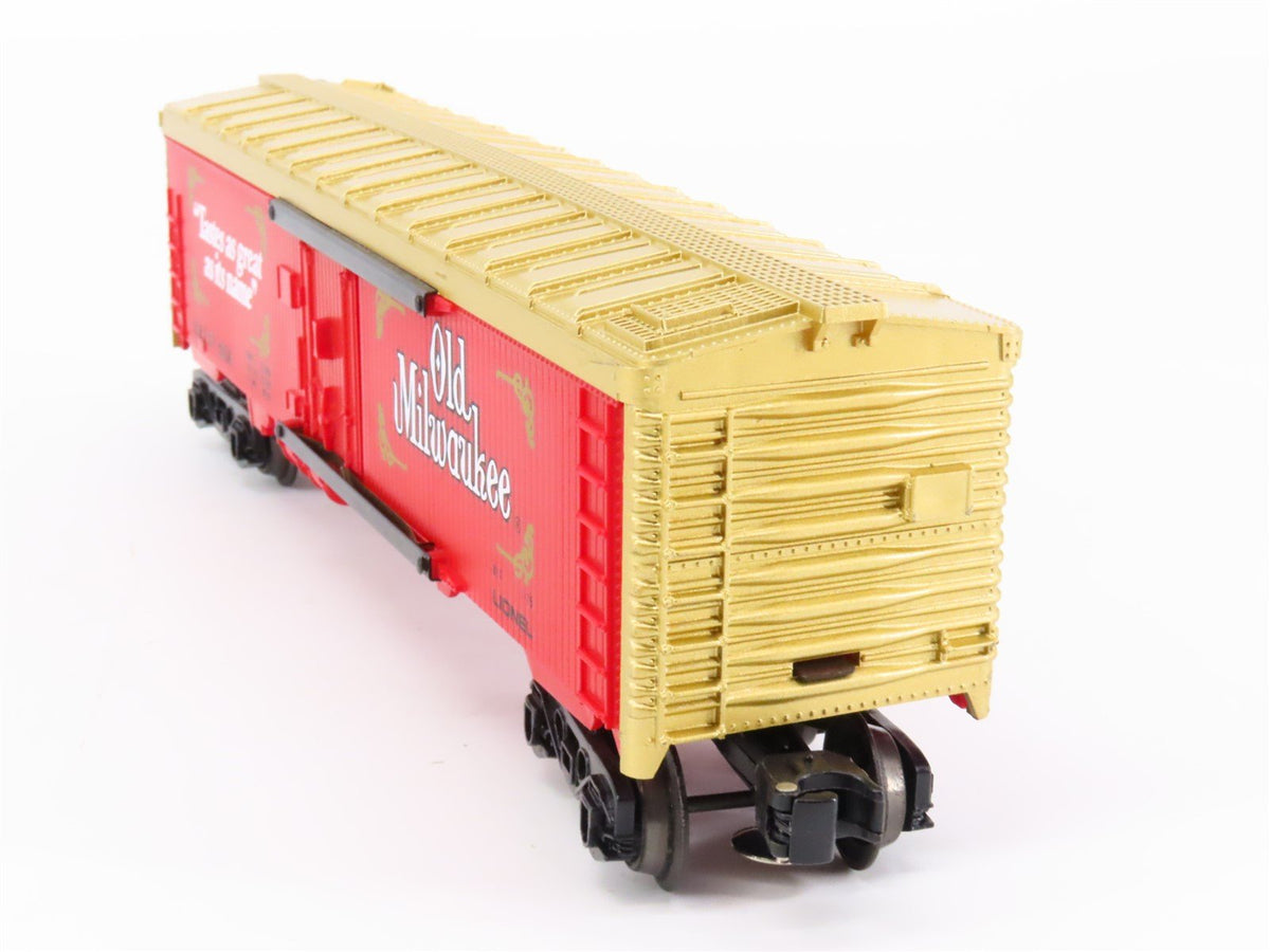 O Gauge 3-Rail Lionel 6-9856 URTC Old Milwaukee Beer Reefer #9856