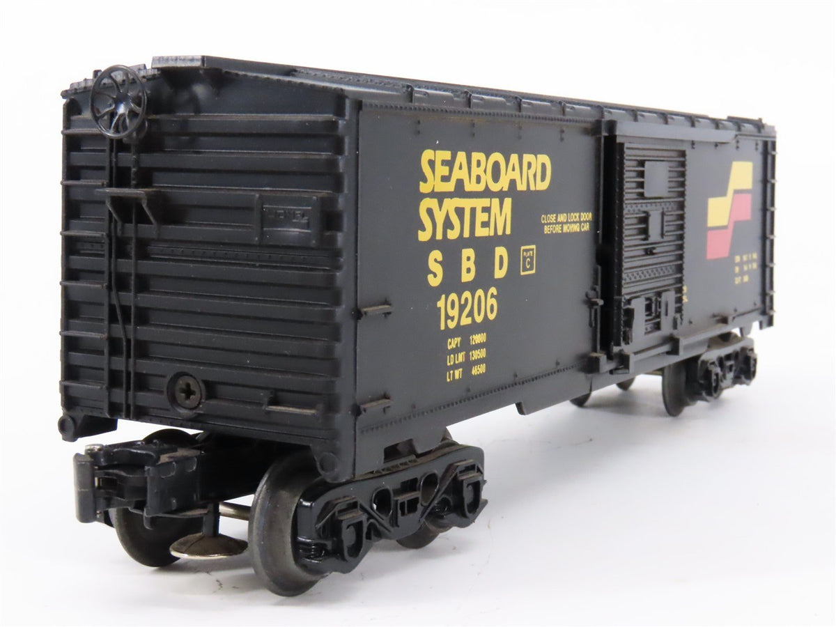 O Gauge 3-Rail Lionel 6-19206 SBD Seaboard System Single Door Box Car #19206