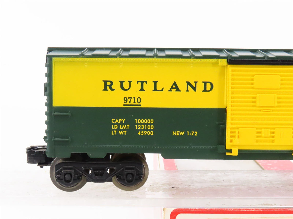 O Gauge 3-Rail Lionel 9710 RUT Rutland Railroad Single Door Box Car #9710