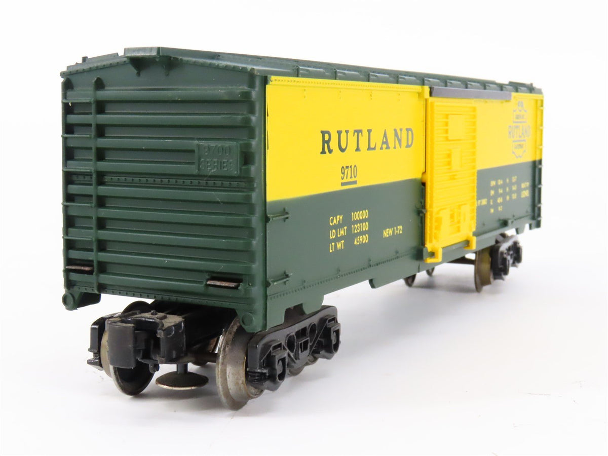 O Gauge 3-Rail Lionel 9710 RUT Rutland Railroad Single Door Box Car #9710