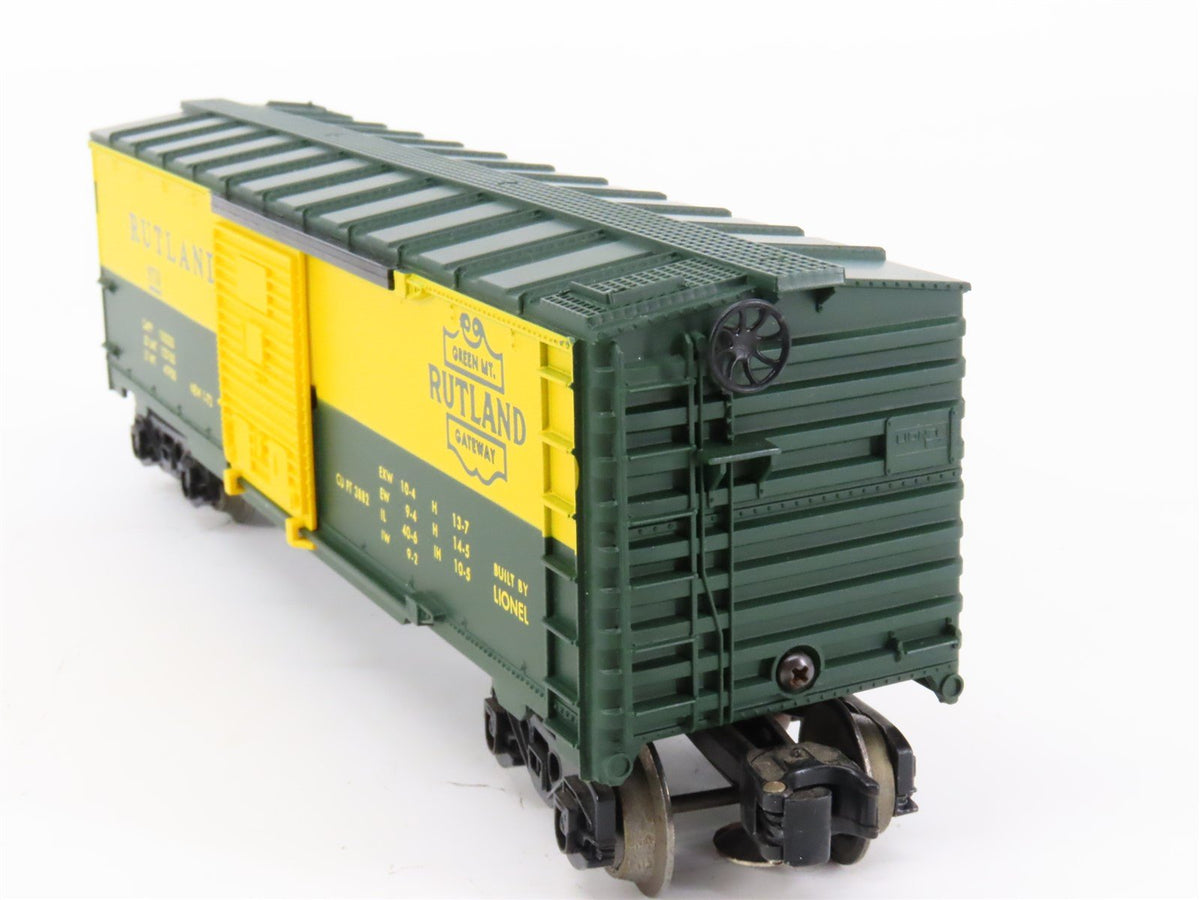 O Gauge 3-Rail Lionel 9710 RUT Rutland Railroad Single Door Box Car #9710