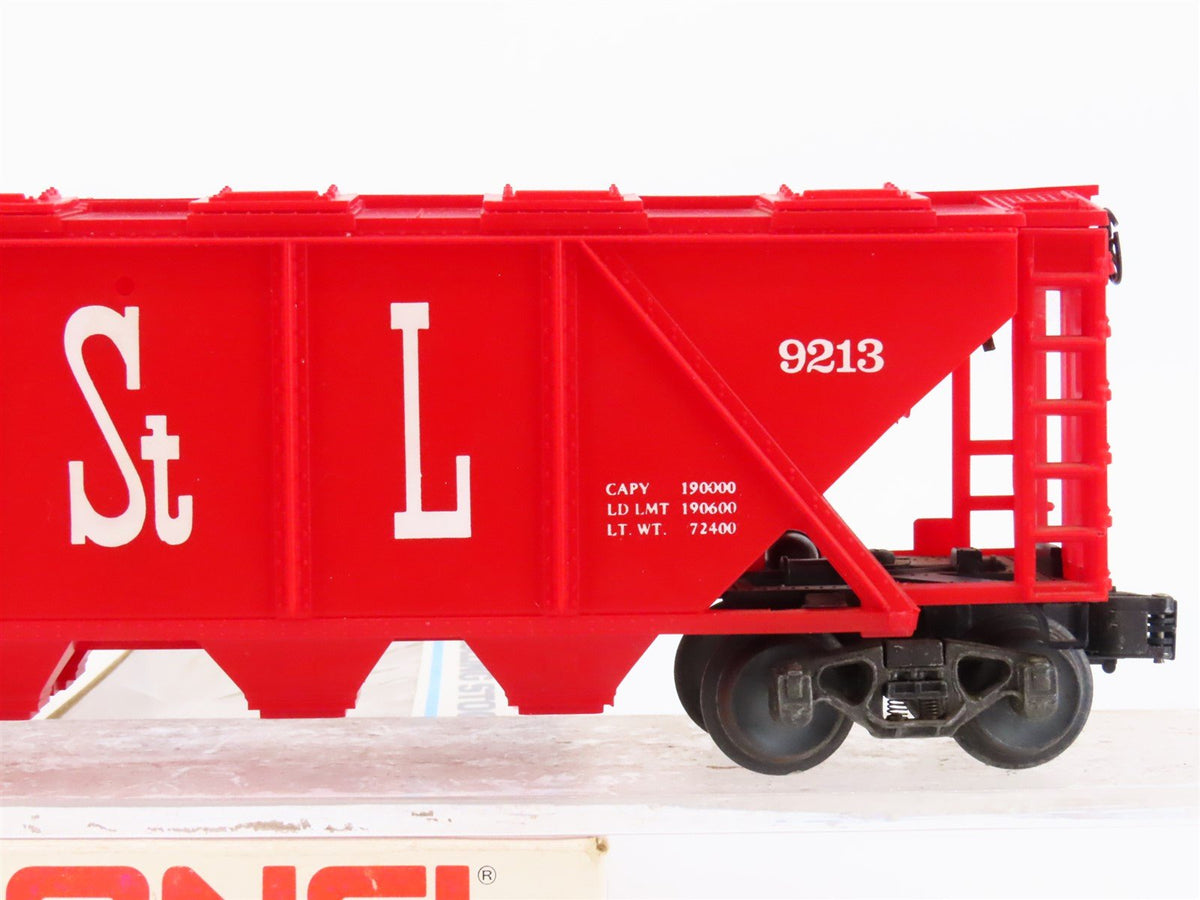 O Gauge 3-Rail Lionel 6-9213 M&amp;STL Minneapolis &amp; St Louis 4-Bay Hopper #9213