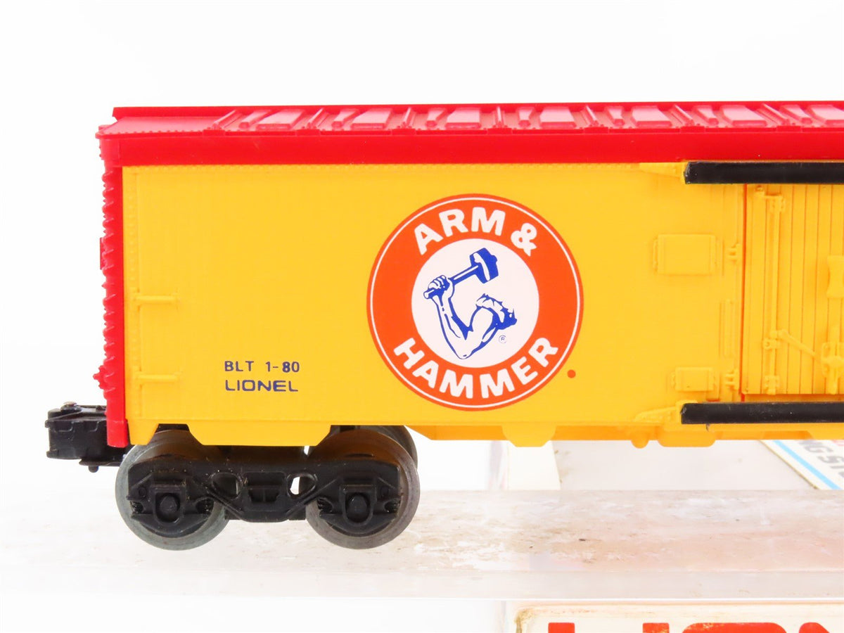 O Gauge 3-Rail Lionel 6-9812 Arm &amp; Hammer Baking Soda Billboard Reefer #9812