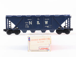 O Gauge 3-Rail Lionel 6-9135 N&W Norfolk & Western 4-Bay Covered Hopper #9135