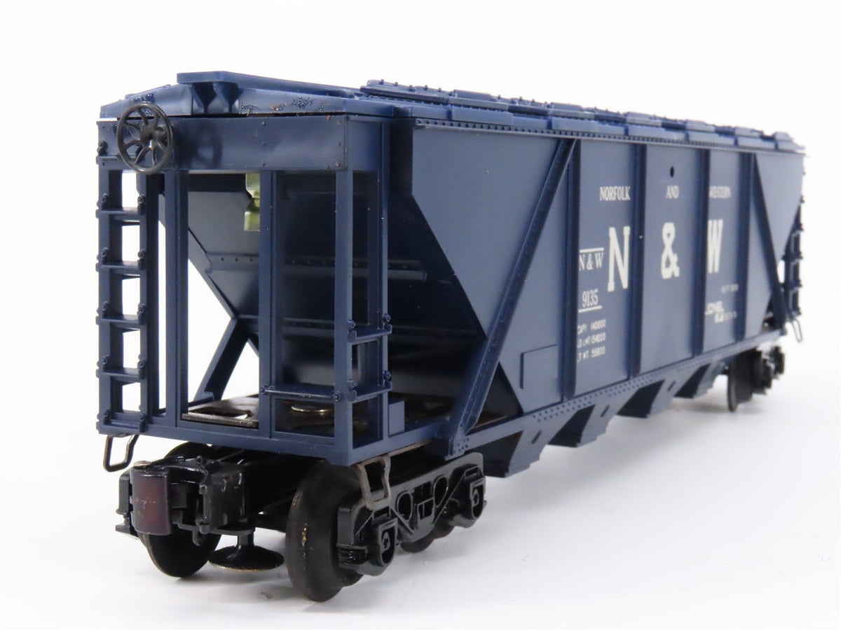 O Gauge 3-Rail Lionel 6-9135 N&amp;W Norfolk &amp; Western 4-Bay Covered Hopper #9135