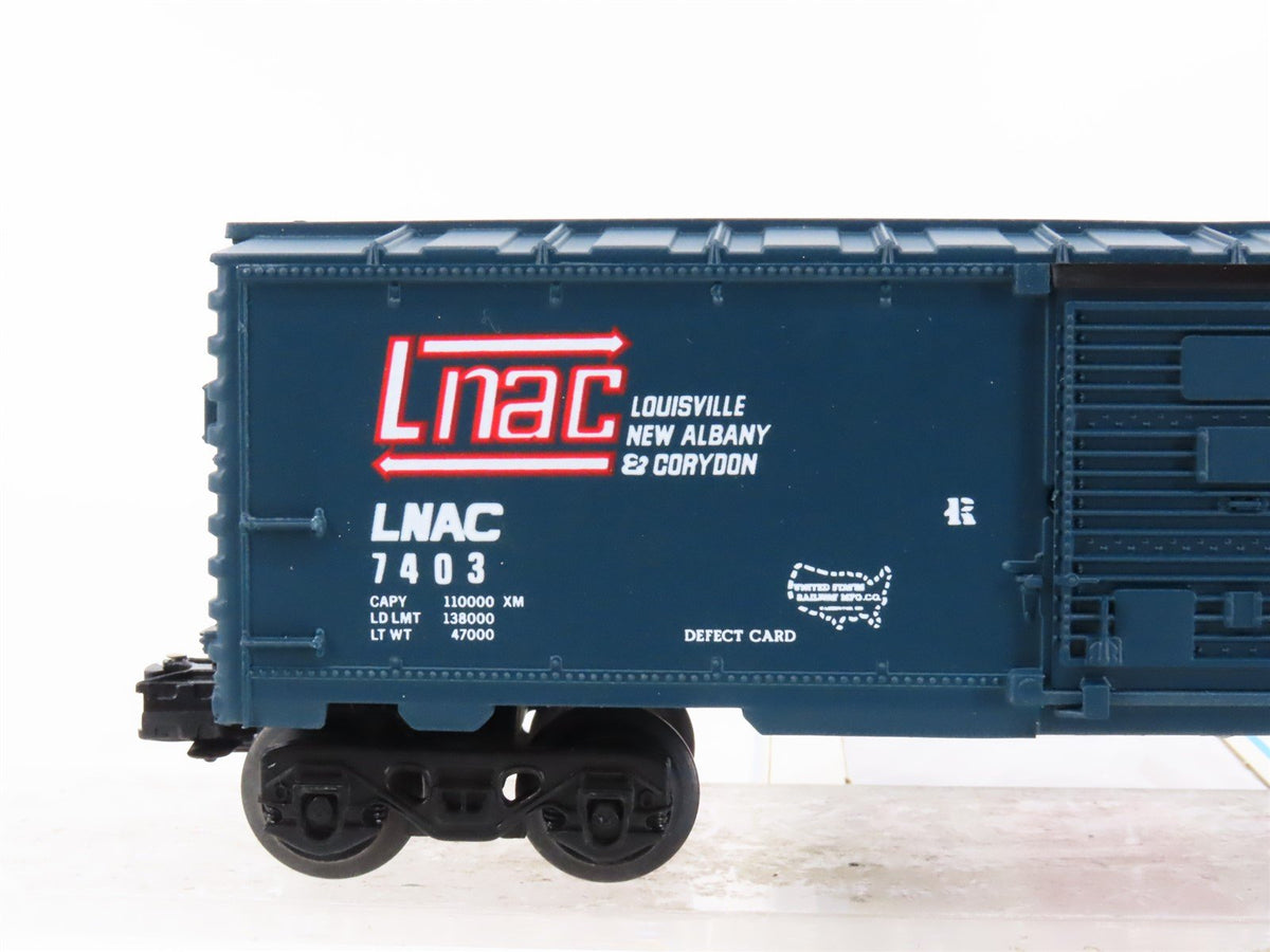 O Gauge 3-Rail Lionel 6-7403 LCCA LNAC Louisville New Albany &amp; Corydon Box Car