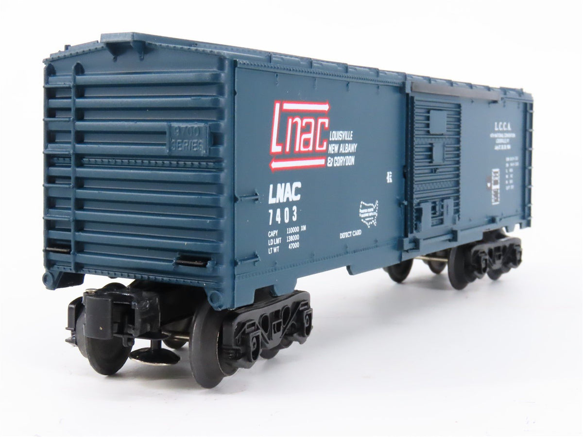 O Gauge 3-Rail Lionel 6-7403 LCCA LNAC Louisville New Albany &amp; Corydon Box Car