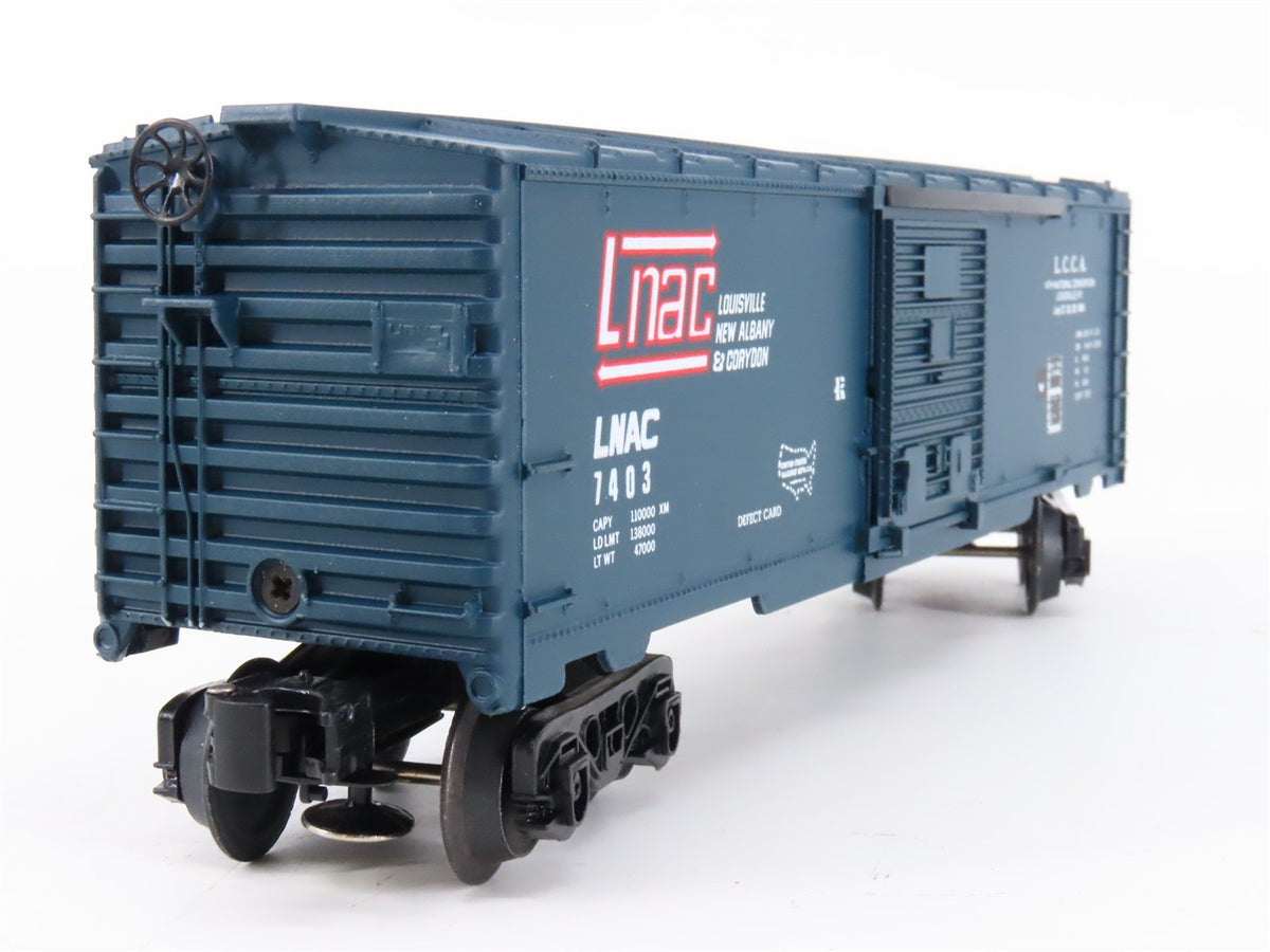 O Gauge 3-Rail Lionel 6-7403 LCCA LNAC Louisville New Albany &amp; Corydon Box Car