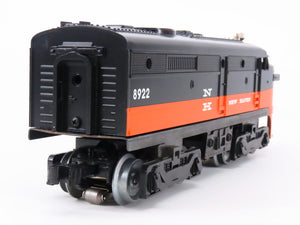 O Gauge 3-Rail Lionel 6-18922 NH New Haven ALCO A Diesel Locomotive #8922