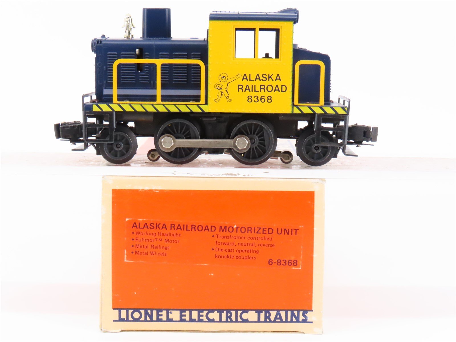 O Gauge 3-Rail Lionel 6-8368 ARR Alaska Motorized Unit #8368