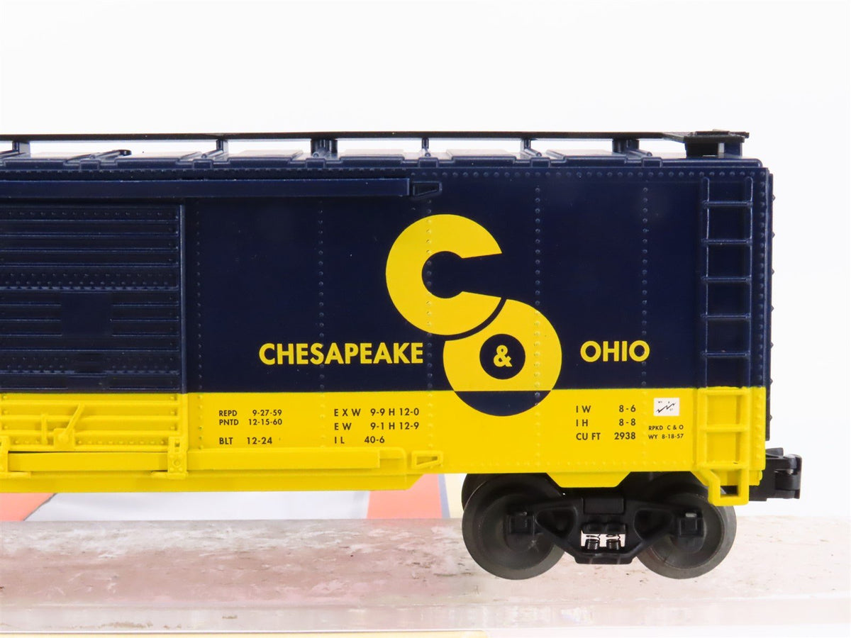 O Gauge 3-Rail Lionel 6-17268 C&amp;O Chesapeake &amp; Ohio Single Door Box Car #12700