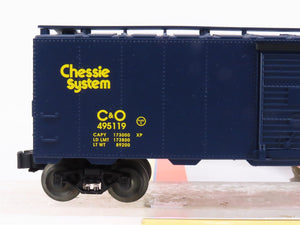 O Gauge 3-Rail Lionel 6-17245 C&O Chessie System Single Door Box Car #495119